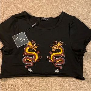 Dragon crop top